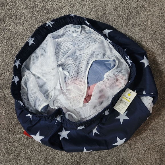 Men's Mission Ridge American Flag shorts / Swimming Trunks - size XL - Picture 4 of 4